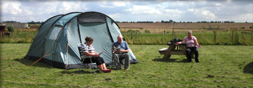 camping at larkrise holiday farm - kirton in lindsey lincolnshire